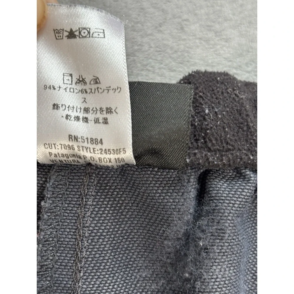 Patagonia Vintage Mens French Roast Pants Sz Large Gray Hiking 2005 Trail Gorp
